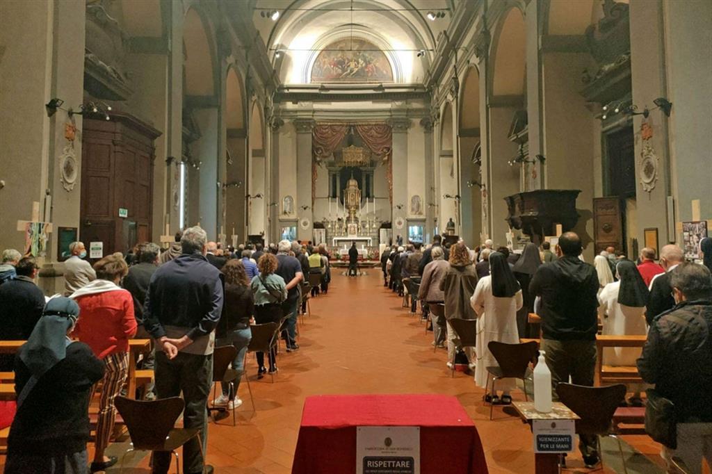 La veglia di preghiera di riparazione a Prato