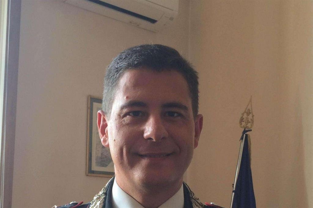 Arturo Guarino, oggi generale dei Carabinieri, in una foto d'archivio