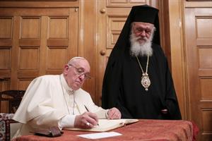 Papa Francesco chiede perdono agli ortodossi per le azioni del passato 