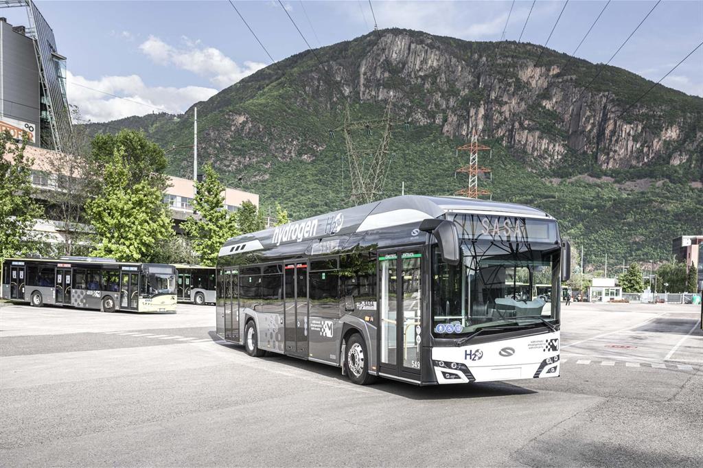 Flotta di bus a idrogeno per Bolzano