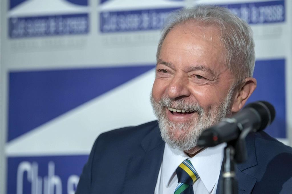 L'ex presidente brasiliano Luiz Inacio Lula da Silva
