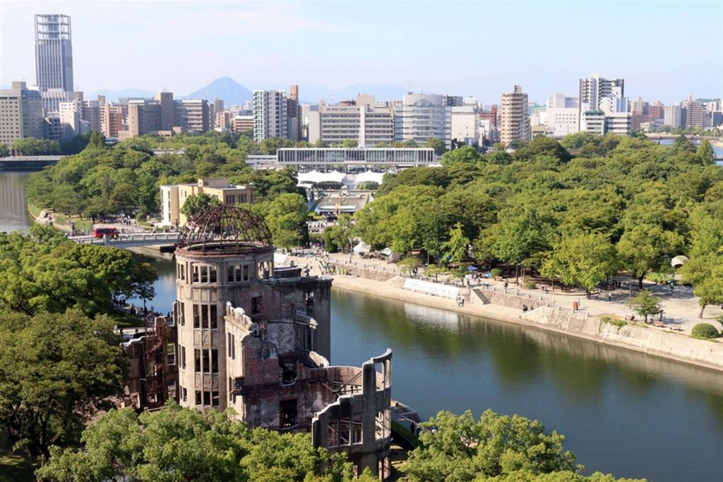 Il Memoriale della Pace di Hiroshima: già fiera della città, è la struttura più vicina all’epicentro fra quelle che resistettero alla bomba