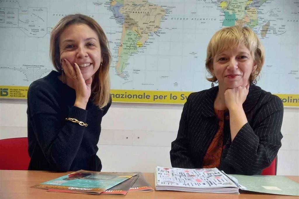 La presidente Michela Vallarino e la direttrice generale Chiara Lombardi