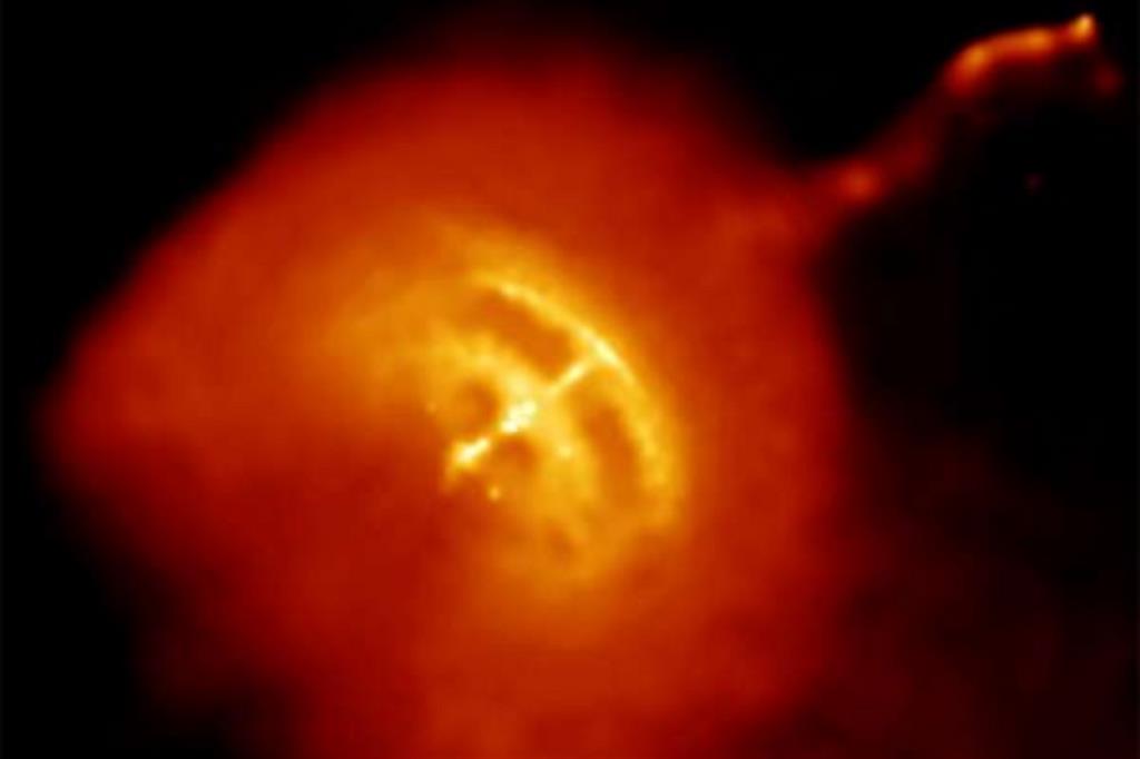 Immagine ai raggi X della Pulsar delle Vele