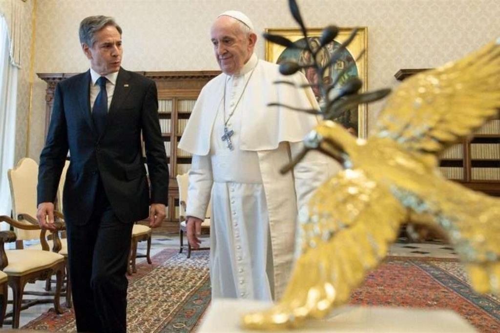 L'incontro tra il Papa e il segretario di Stato Usa
