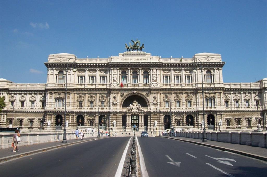 Il Palazzo di Giustizia a Roma, sede della Corte di Cassazione