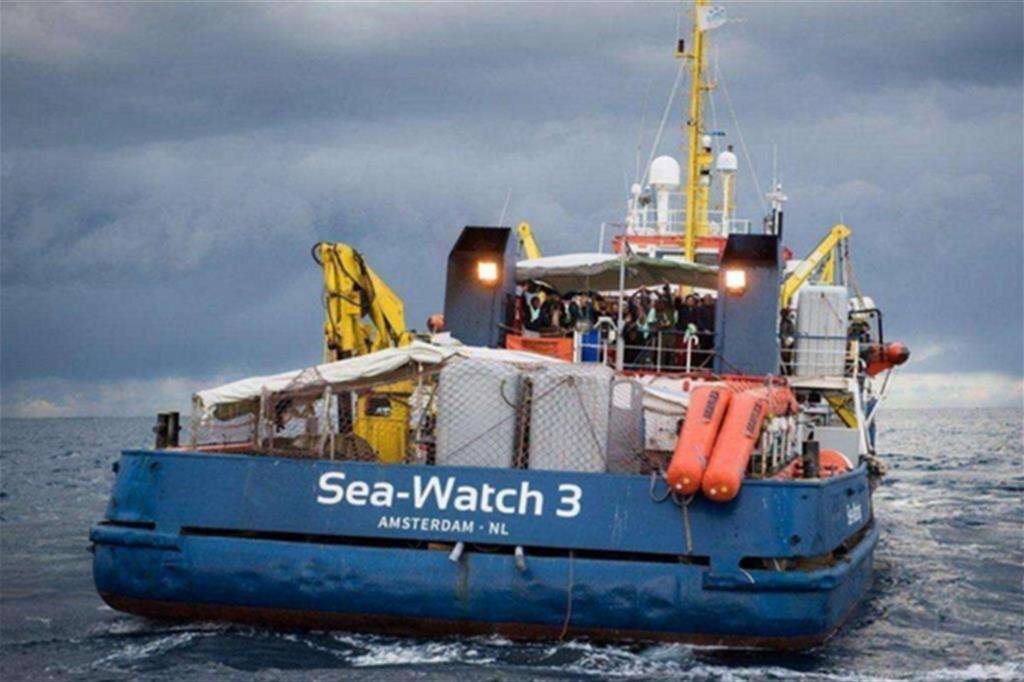 Una immagine della Sea Watch 3