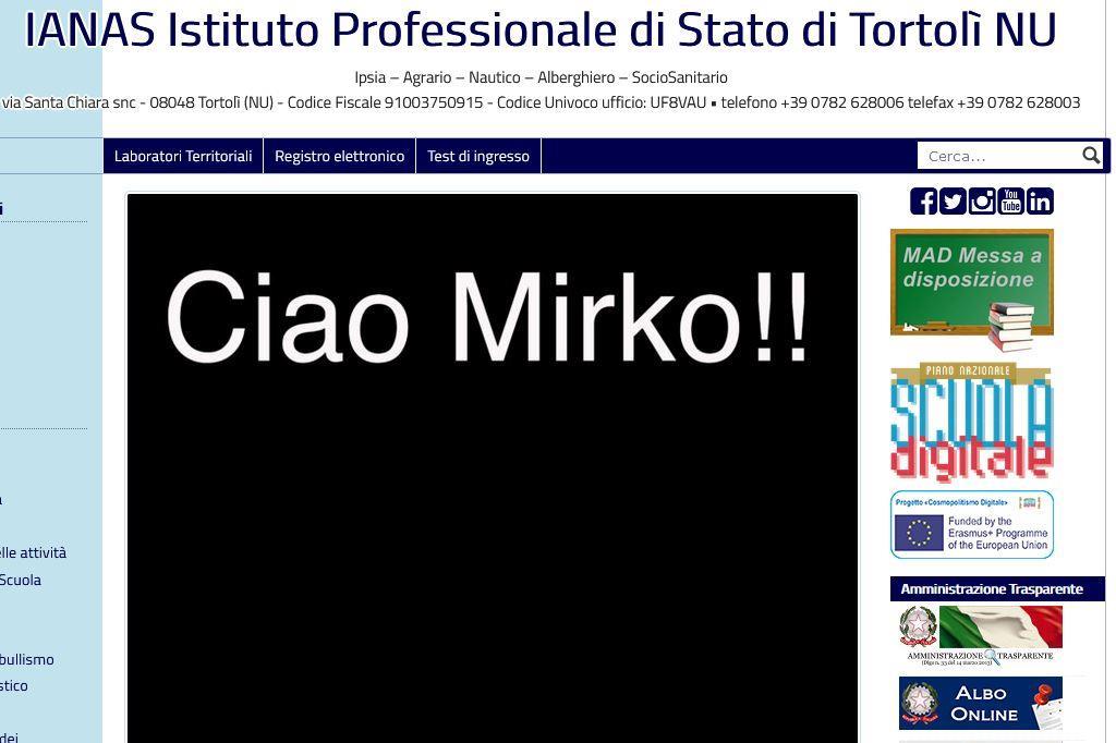 Il dolore della scuola di Mirko Farci, che stava per affrontare la maturità. L'Istituto lo ha diplomato alla memoria