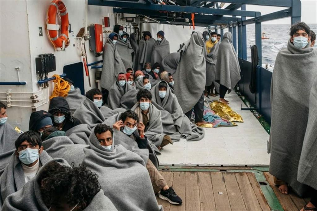 Migranti salvati dalla SeaWatch