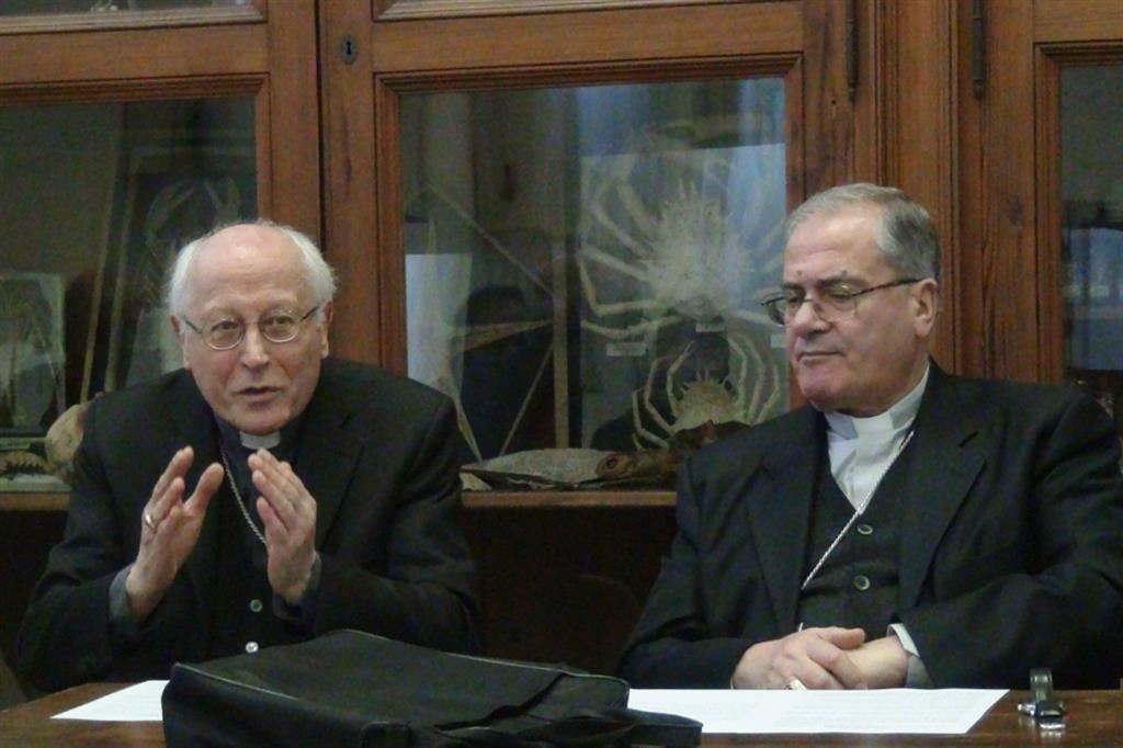 Da sinistra Ambrogio Spreafico e Lorenzo Loppa che ha rinunciato alla guida di Anagni-Alatri per raggiunti limiti di età