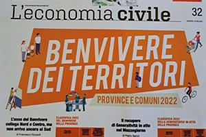 Rapporto sul BenVivere delle province e dei comuni italiani 2022