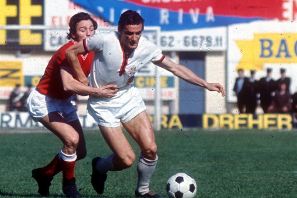 Gigi Riva, campione d’Italia con il Cagliari in cui ha militato dal 1963 al ‘77