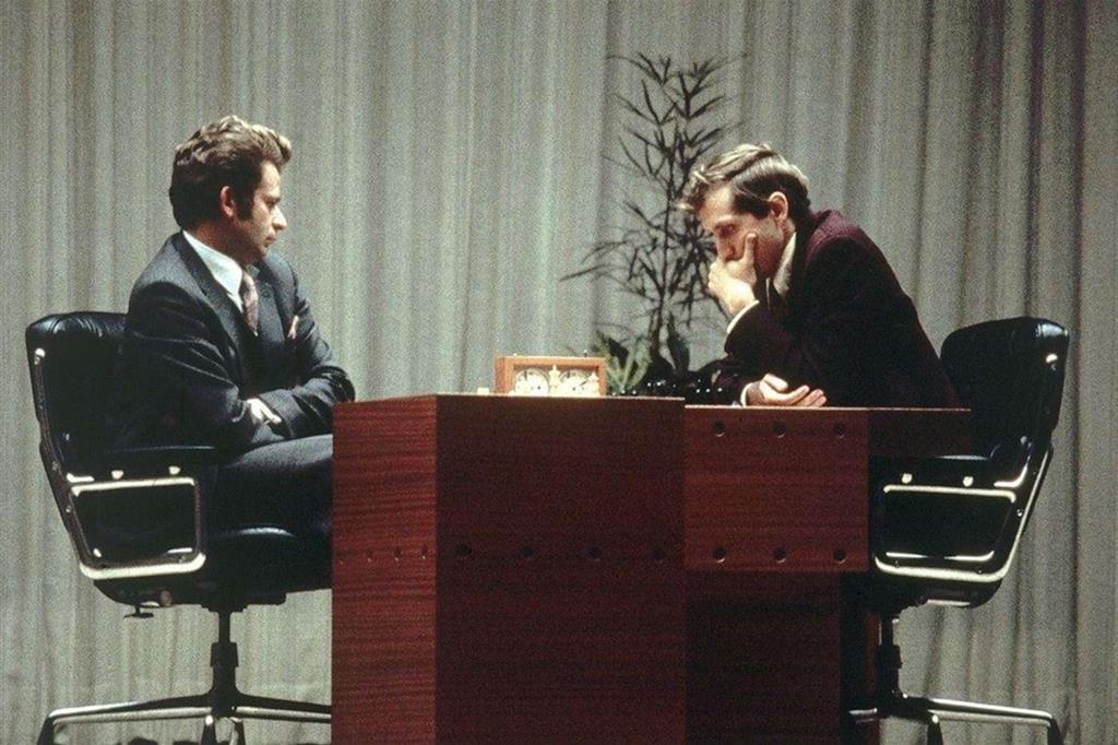 La “sfida del secolo” tra Boris Spasskij e Bobby Fischer, disputata a Reykjavík tra l’11 luglio e il 3 settembre 1972