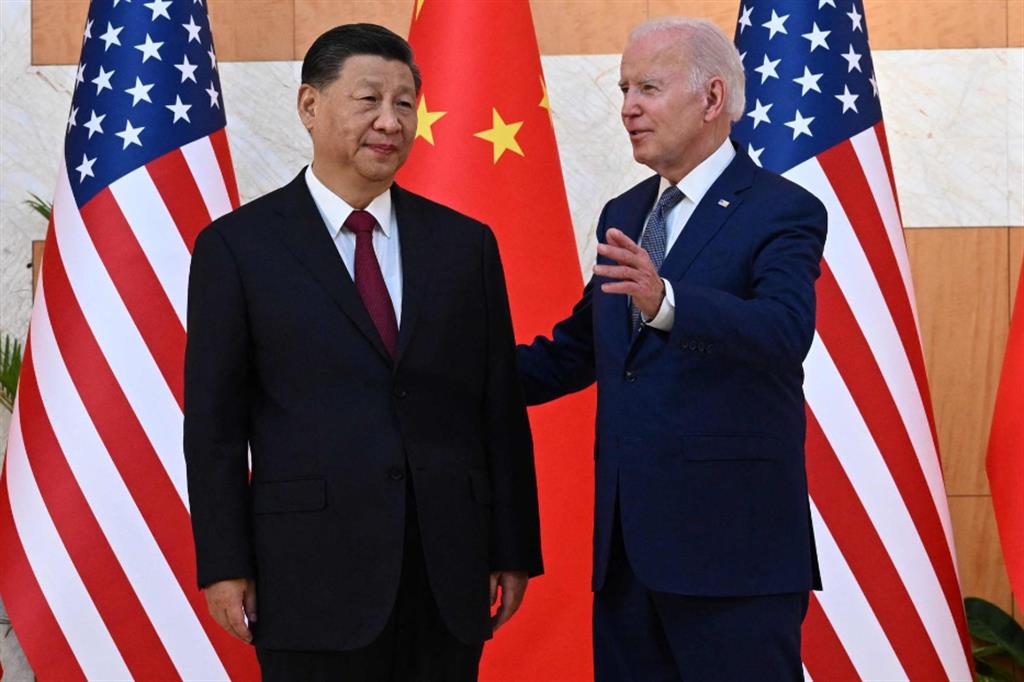 I presidenti Biden e Xi