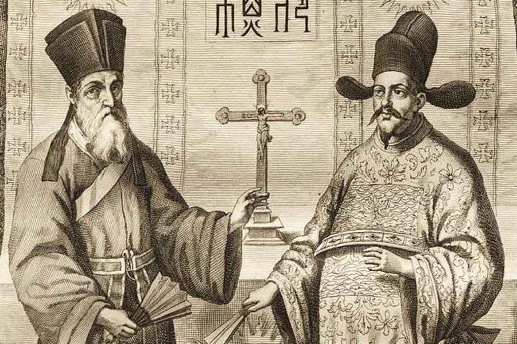 Matteo Ricci e Xu Guangqi nella “China Illustrata” di Athanasius Kircher (1670)