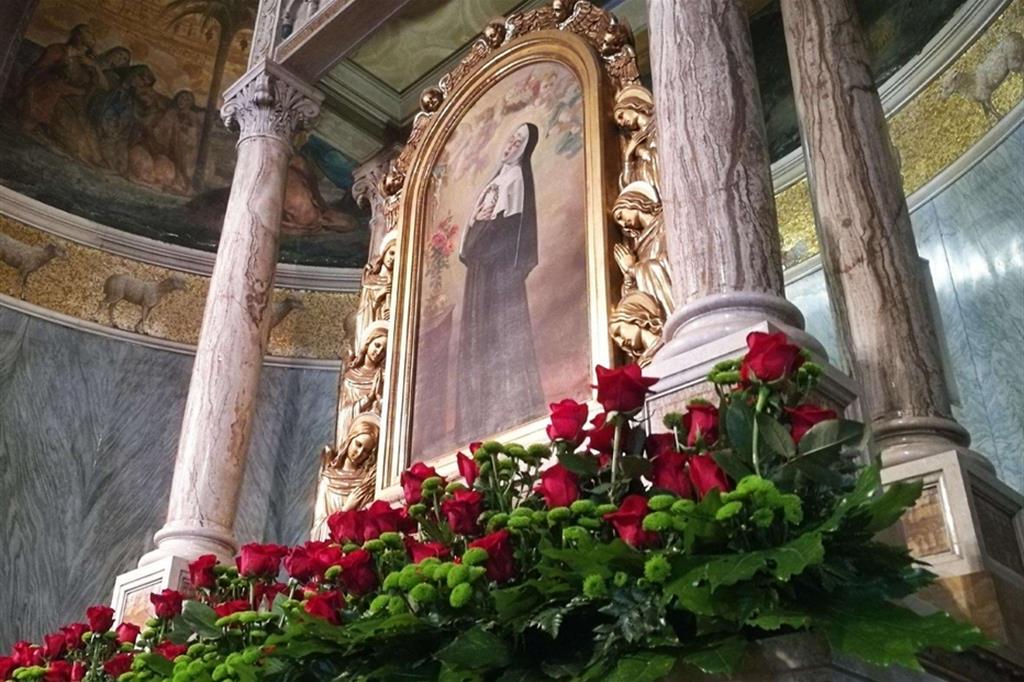 Santa Rita e le rose, nel santuario di Torino