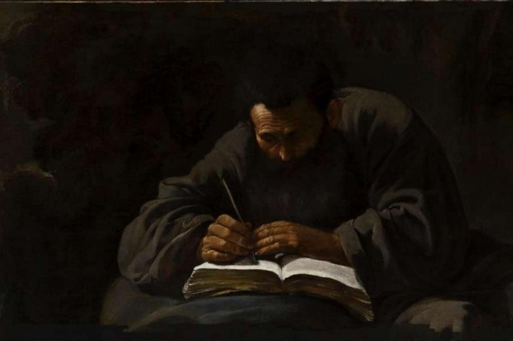 Serodine (?), “Santo scrivente”, XVII secolo (Modena, Galleria Estense)