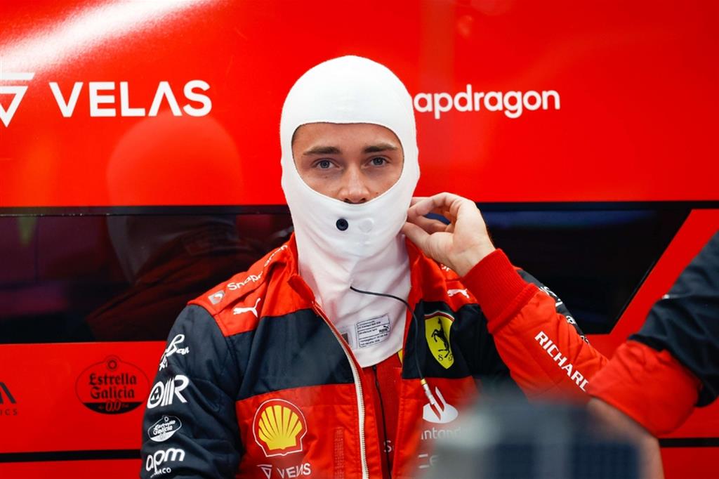 Charles Leclerc, 24 anni, pilota della Ferrari