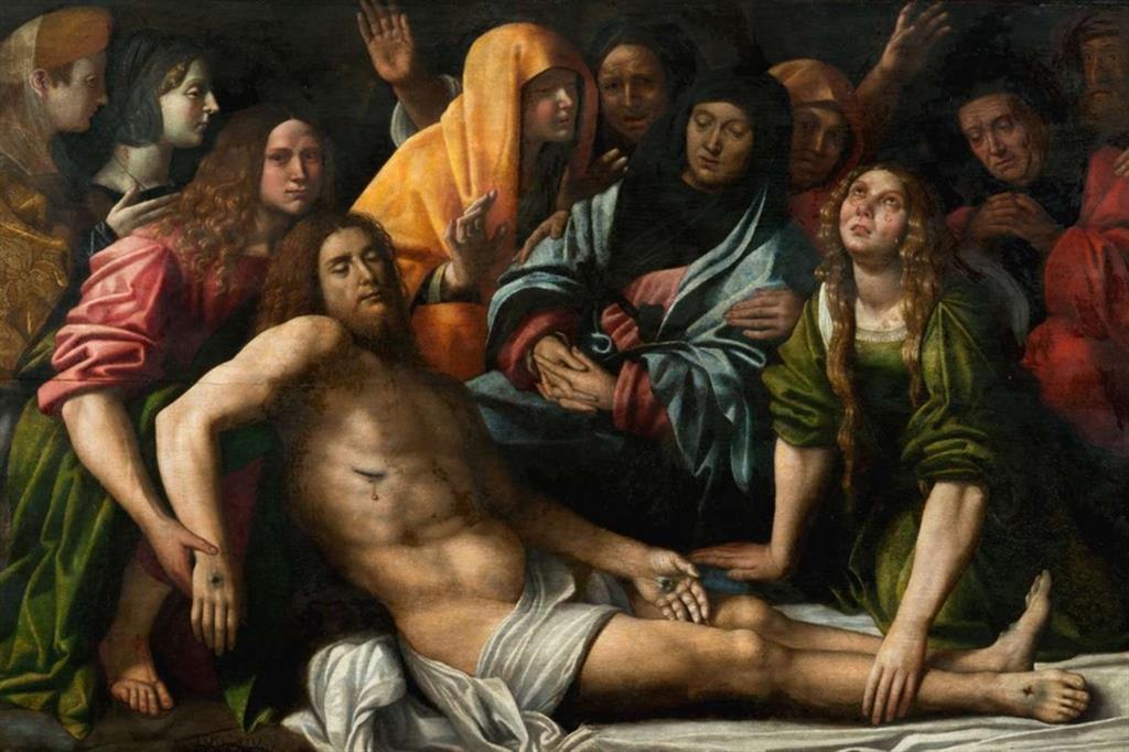 Giovan Francesco Caroto, “Compianto sul Cristo morto”, 1515