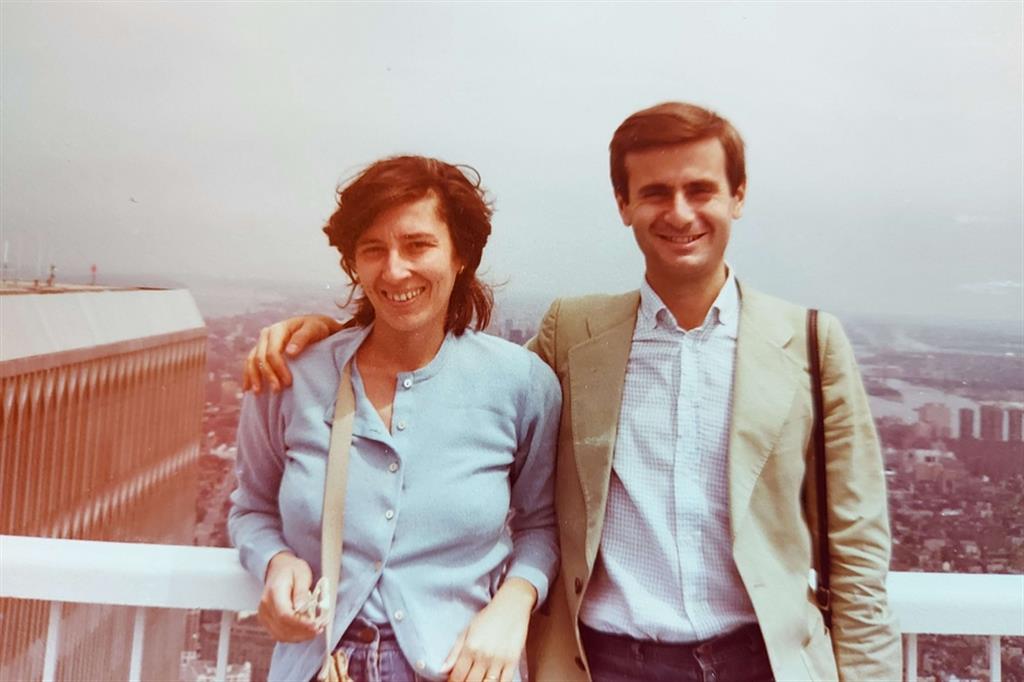 Marina Orlandi e Marco Biagi, sposati dal 1977
