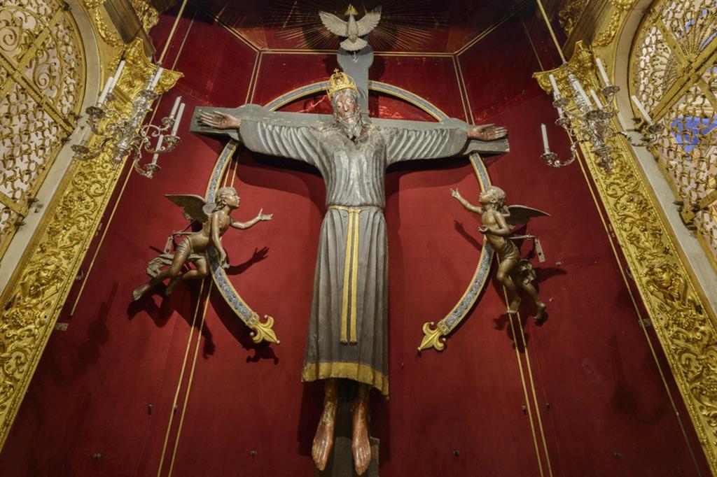 L'effigie lignea del Volto Santo nella Cattedrale di Lucca