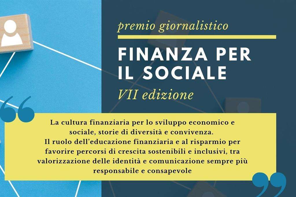 Torna il Premio «Finanza per il sociale» dedicato all'inclusione finanziaria