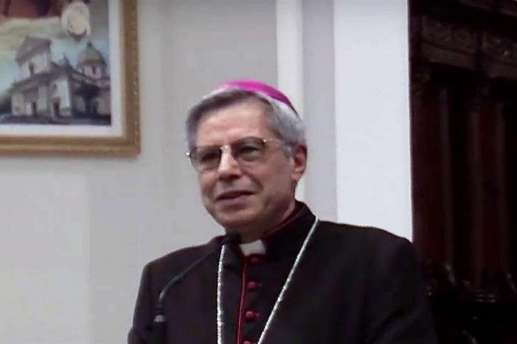 Il vescovo Giuseppe Schillaci