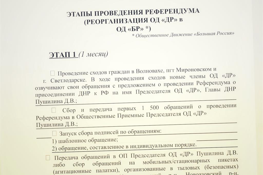 Le “istruzioni” fornite da Mosca alle truppe d’occupazione per “orientare” l’elettorato