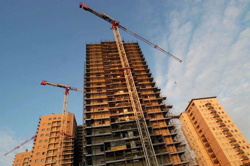 Immobili di edilizia convenzionata in costruzione a Milano