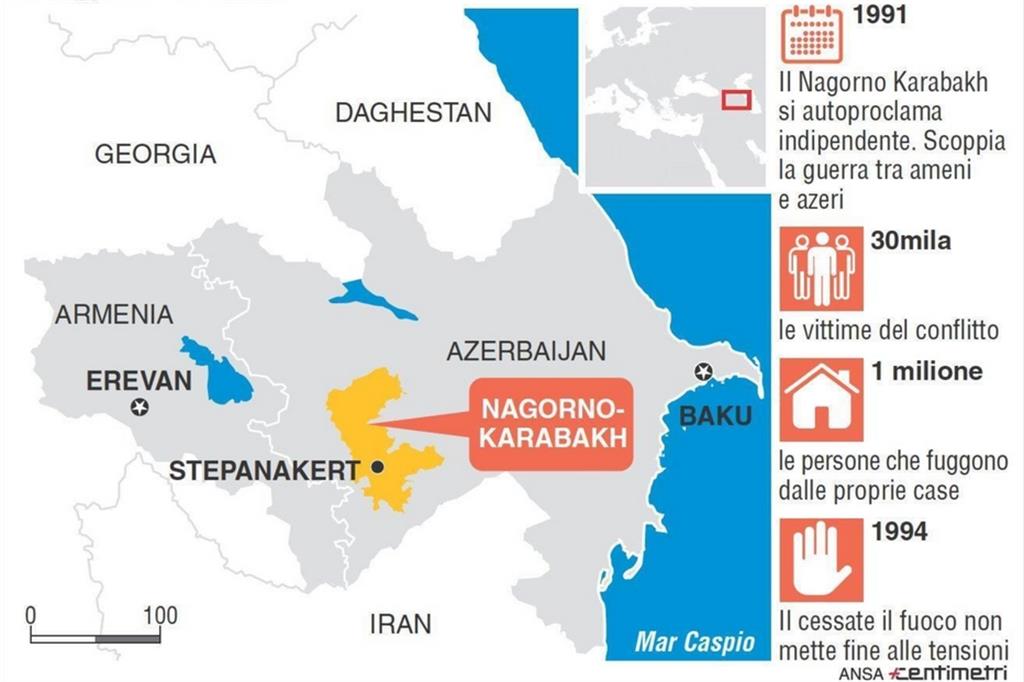 L'Armenia accusa gli azeri di «crimini di guerra»