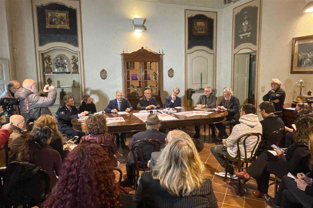 La conferenza stampa per presentare la visita di papa Francesco ad Asti il 19 e 20 novembre