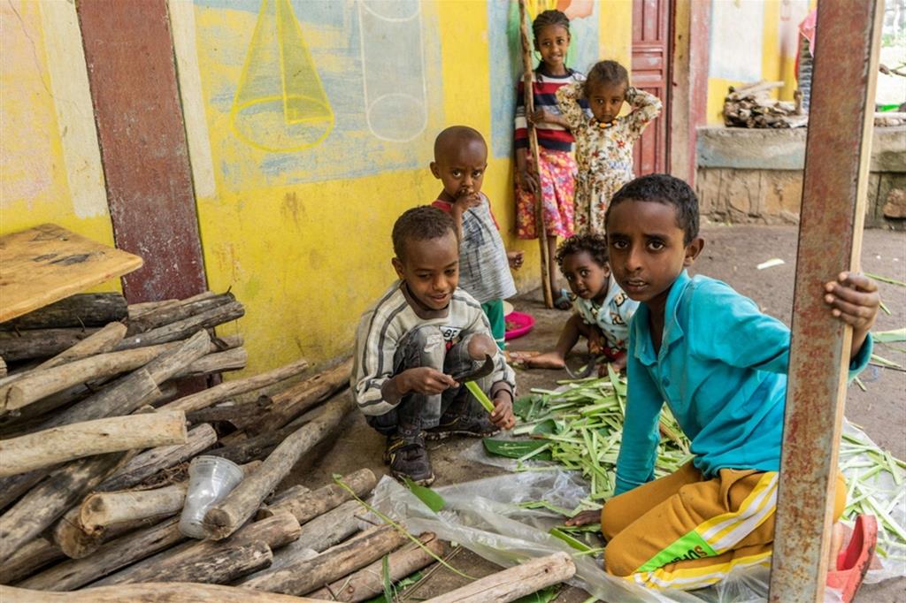 La popolazione del Tigrai, in particolare i più deboli come anziani e bambini, è ora alle prese con multiple epidemie di malaria, antrace, colera