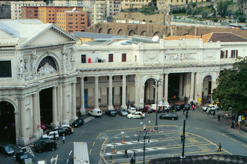 La stazione di Porta Principe a Genova
