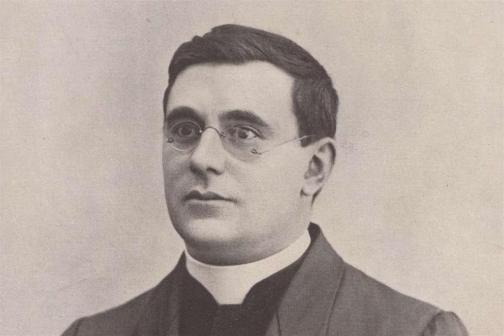 Don Giovanni Minzoni, parroco di Argenta, ucciso dai fascisti il 23 agosto 1923