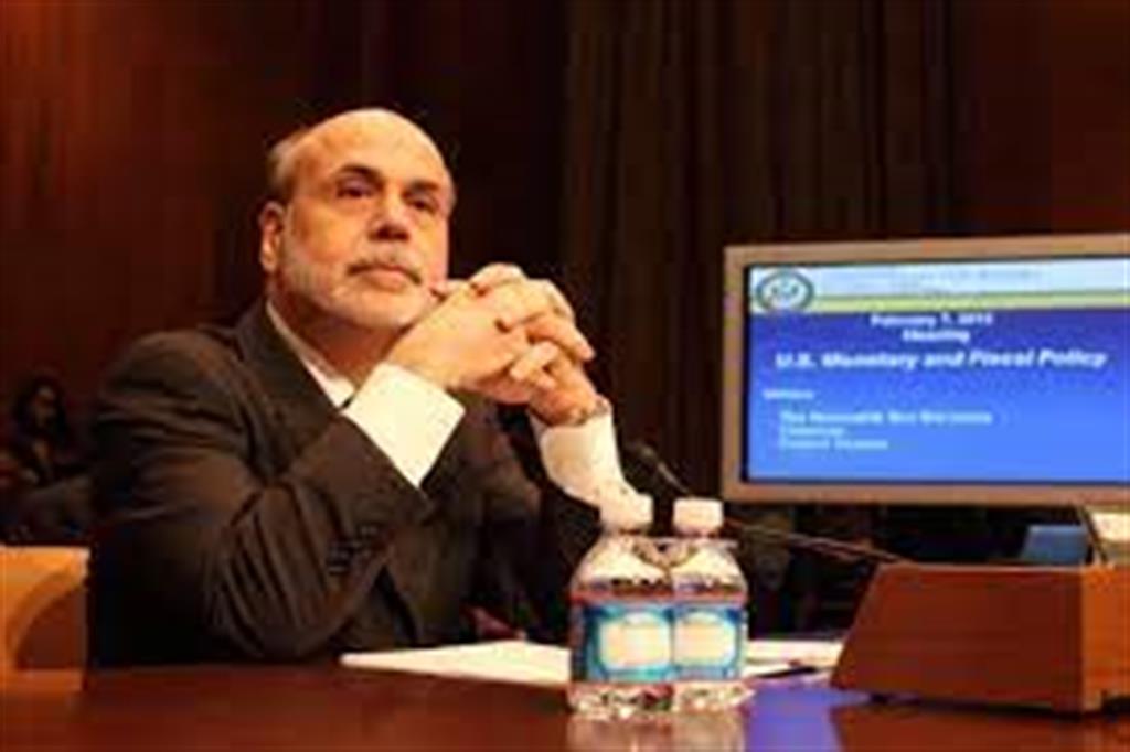 L'ex presidente della Fed, Ben Bernanke