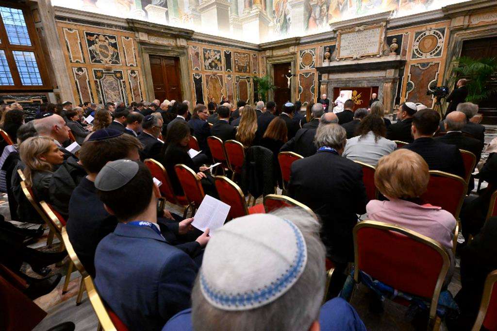 Il Papa ha ricevuto il World Jewish Congress