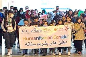 Corridoi umanitari, arrivati a Fiumicino 152 profughi afghani