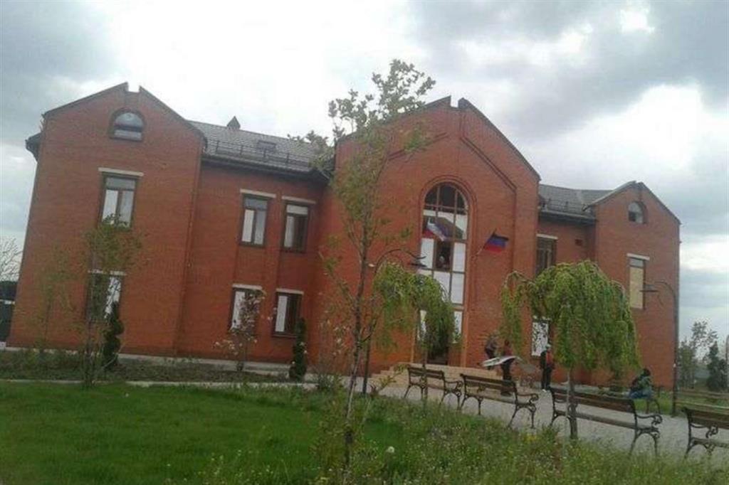 Il monastero requisito dai russi a Mariupol
