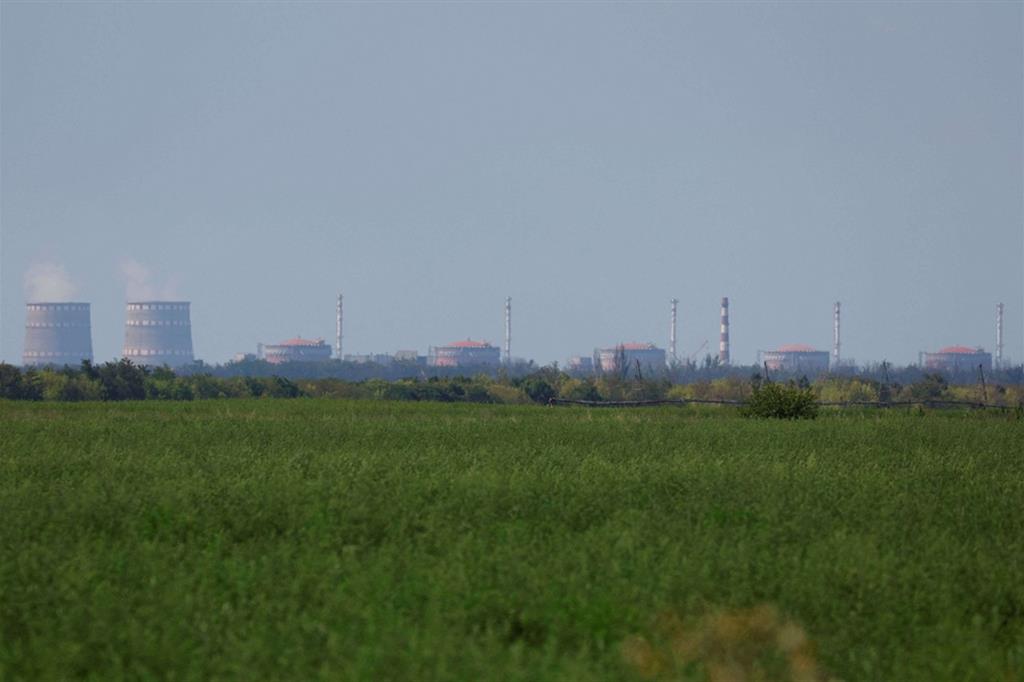 La centrale nucleare di Zaporizhzhia, in Ucraina