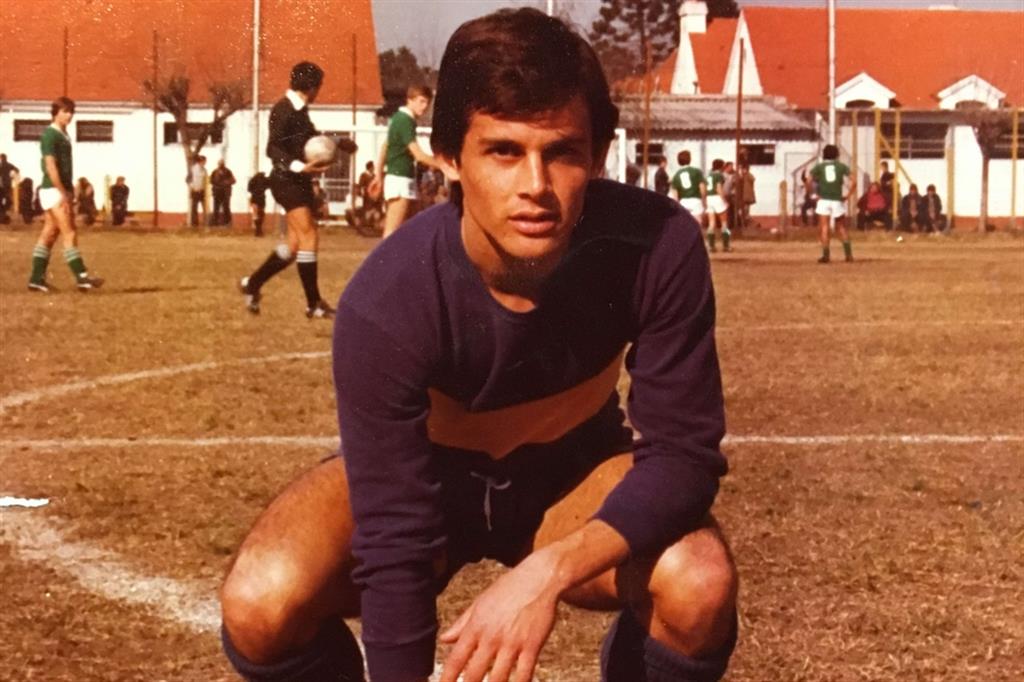 Javier Dolard, con la maglia del Boca Juniors: nell’82 venne convocato dal ct Cesar Menotti, poi partì soldato