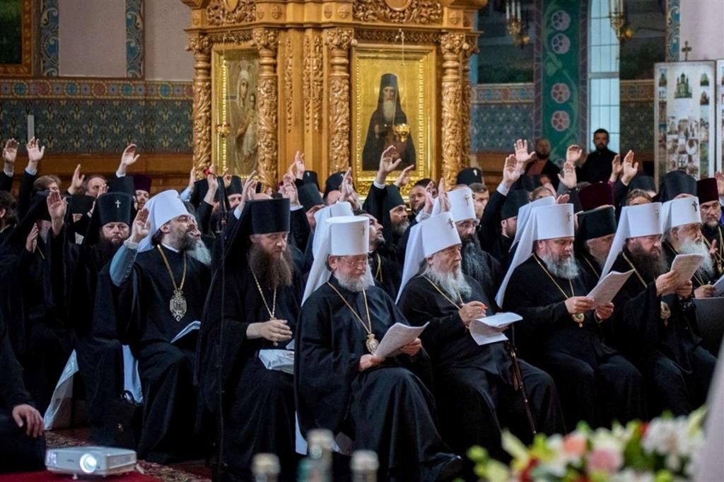 Il Consiglio della Chiesa ortodossa ucraina legata al patriarcato di Mosca