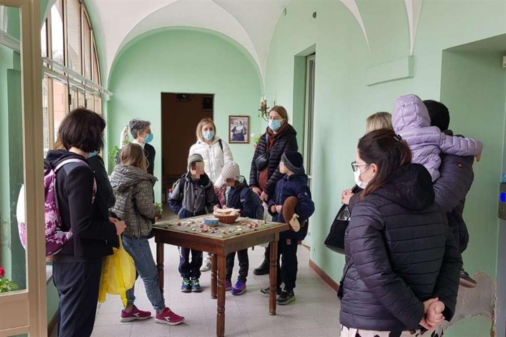 I profughi ucraini accolti nel Piacentino