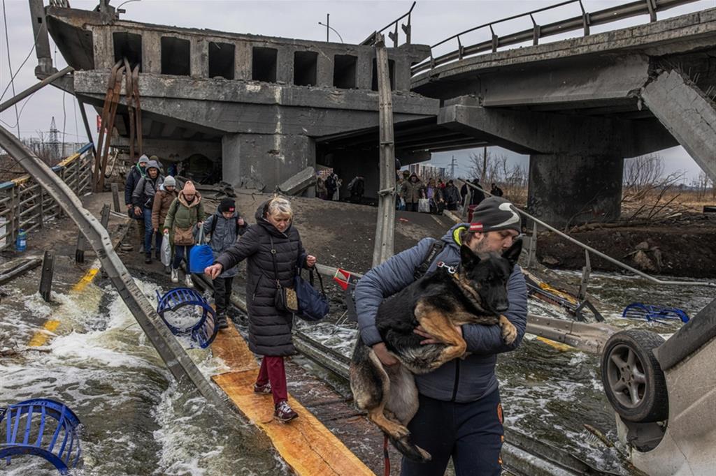 L'invasione russa in Ucraina: 50 giorni in immagini