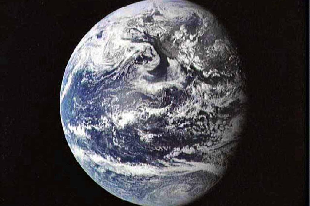 La terra vista dal satellite