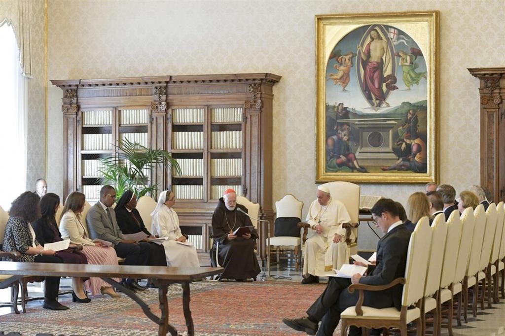 Il Papa ha ricevuto stamani in udienza privata i membri della Commissione per la Tutela dei Minori
