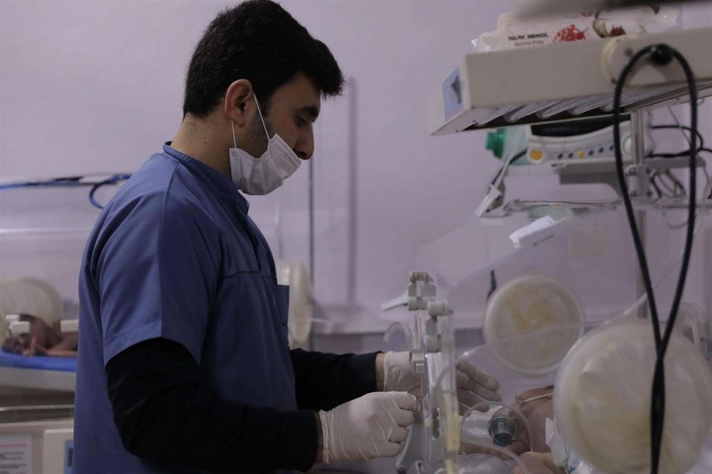 La maternità dell’ospedale al-Rahman nella regione di Idlib