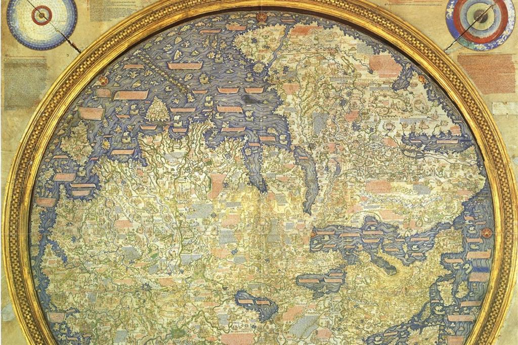 Il mappamondo di Fra Mauro, particolare