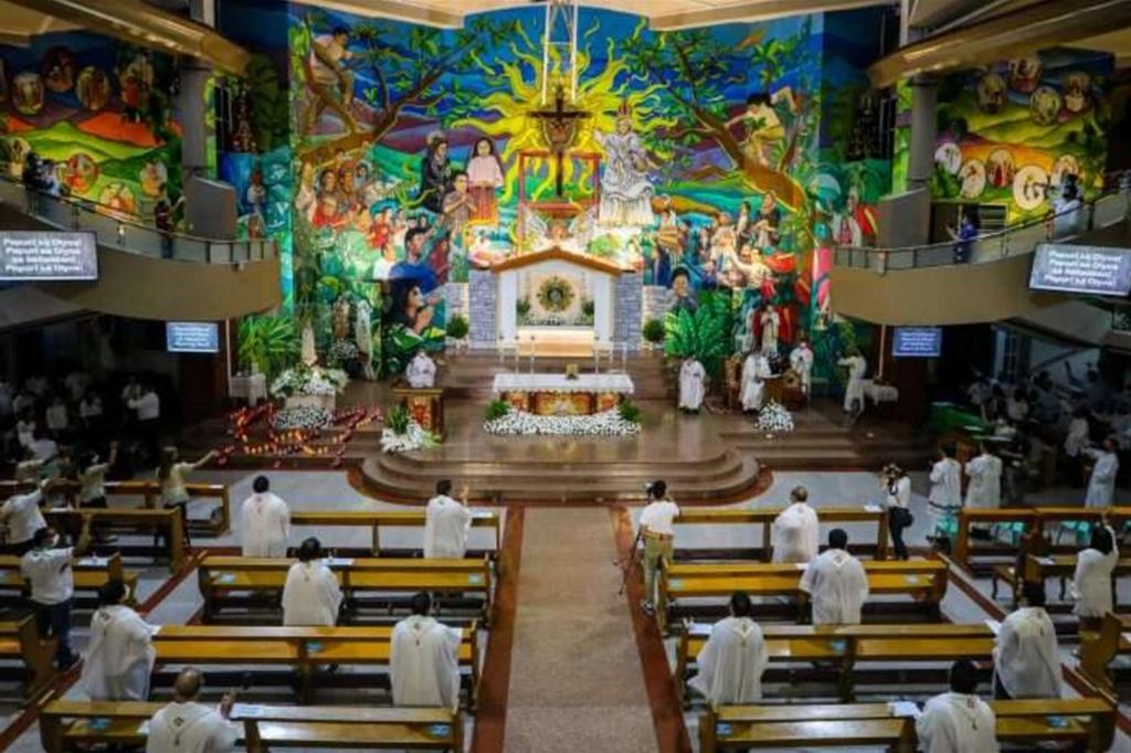 La chiesa della Madonna di Fatima nella diocesi di Novaliches, Filippine