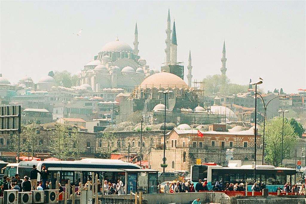 Una veduta di istanbul