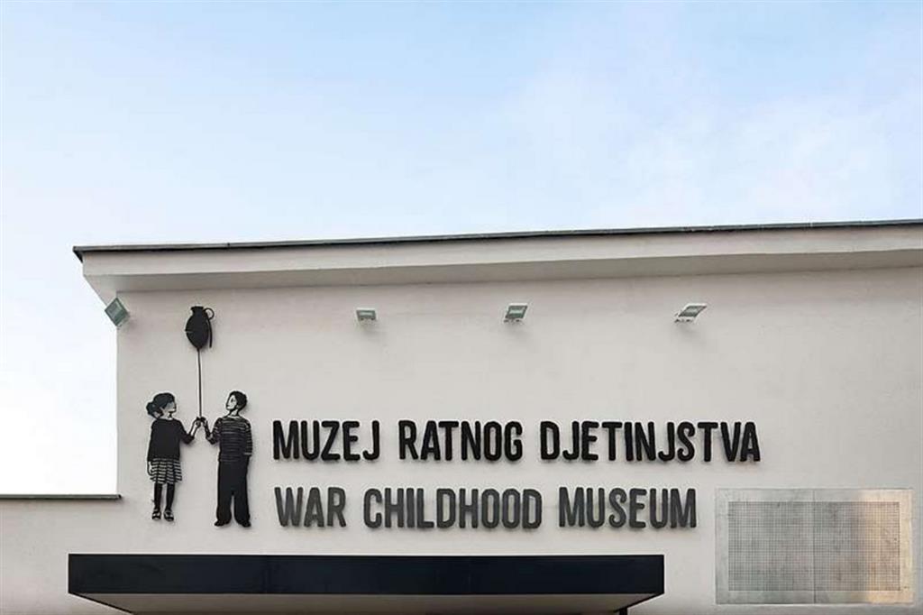 L'ingresso del War Childhood Museum di Sarajevo